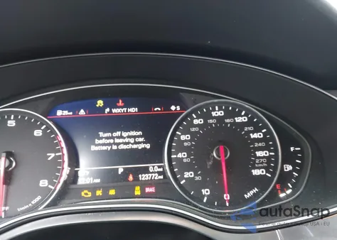 2016 Audi A6 3.0T Premium Plus from USA, damaged, VIN WAUFGAFC4GN142357